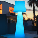 Modern European furniture - Frosted White Outdoor Floor Lamp - www.oroatrade.com