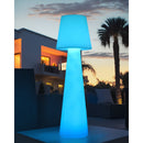 Modern European furniture - Frosted White Outdoor Floor Lamp - www.oroatrade.com