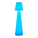 Modern European furniture - Frosted White Outdoor Floor Lamp - www.oroatrade.com