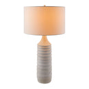 Hospitality furniture - White Cotton Accent Table Lamp - www.oroatrade.com