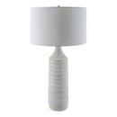 Hospitality furniture - White Cotton Accent Table Lamp - www.oroatrade.com
