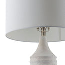 Hospitality furniture - White Cotton Accent Table Lamp - www.oroatrade.com