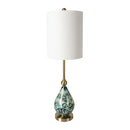 Hospitality furniture - Painted Glass Accent Table Lamp - www.oroatrade.com