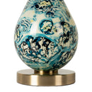 Hospitality furniture - Painted Glass Accent Table Lamp - www.oroatrade.com