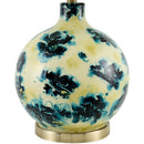 Contract furniture - Round Painted Glass Table Lamp - www.oroatrade.com
