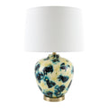 Modern European furniture - Painted Glass Table Lamp - www.oroatrade.com