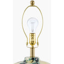 Modern European furniture - Painted Glass Table Lamp - www.oroatrade.com