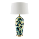 Modern European furniture - Painted Glass Accent Table Lamp - www.oroatrade.com