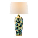 Modern European furniture - Painted Glass Accent Table Lamp - www.oroatrade.com