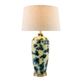 Modern European furniture - Painted Glass Accent Table Lamp - www.oroatrade.com