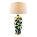 Modern European furniture - Painted Glass Accent Table Lamp - www.oroatrade.com