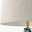Modern European furniture - Painted Glass Accent Table Lamp - www.oroatrade.com