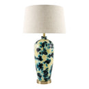 Modern European furniture - Painted Glass Accent Table Lamp - www.oroatrade.com