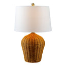 Modern European furniture - Natural Rattan Accent Table Lamp - www.oroatrade.com