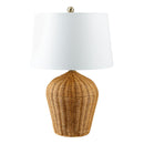 Modern European furniture - Natural Rattan Accent Table Lamp - www.oroatrade.com