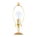 Contract furniture - Carved Out Base Table Lamp - www.oroatrade.com