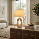 Contract furniture - Carved Out Base Table Lamp - www.oroatrade.com