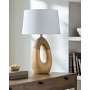 Contract furniture - Carved Out Base Table Lamp - www.oroatrade.com