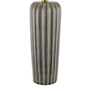 Hospitality furniture - Gray Ceramic Table Lamp - www.oroatrade.com