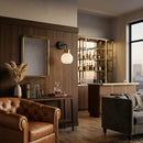 Contract furniture - Industrial Style Glass Wall Lamp - www.oroatrade.com