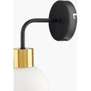 Contract furniture - Industrial Style Glass Wall Lamp - www.oroatrade.com