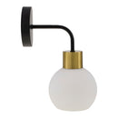 Contract furniture - Industrial Style Glass Wall Lamp - www.oroatrade.com
