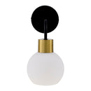 Contract furniture - Industrial Style Glass Wall Lamp - www.oroatrade.com