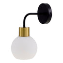 Contract furniture - Industrial Style Glass Wall Lamp - www.oroatrade.com