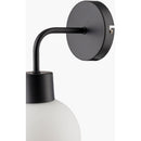 Contract furniture - Industrial Style Glass Wall Lamp - www.oroatrade.com