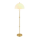 Hospitality furniture - White Glass Dome Floor Lamp - www.oroatrade.com