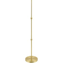 Hospitality furniture - White Glass Dome Floor Lamp - www.oroatrade.com
