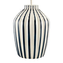 Contract furniture - Lined Ceramic Accent Table Lamp - www.oroatrade.com