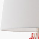 Contract furniture - Lined Ceramic Accent Table Lamp - www.oroatrade.com
