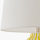 Contract furniture - Lined Ceramic Accent Table Lamp - www.oroatrade.com