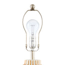 Contract furniture - Lined Ceramic Accent Table Lamp - www.oroatrade.com