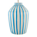 Contract furniture - Lined Ceramic Accent Table Lamp - www.oroatrade.com
