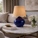 Contract furniture - Scalloped Raffia Shade Table Lamp - www.oroatrade.com