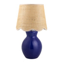 Contract furniture - Scalloped Edge Accent Table Lamp - www.oroatrade.com