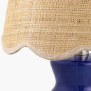Contract furniture - Scalloped Edge Accent Table Lamp - www.oroatrade.com