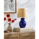 Contract furniture - Scalloped Edge Accent Table Lamp - www.oroatrade.com