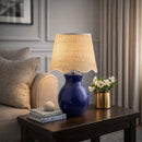 Contract furniture - Scalloped Edge Accent Table Lamp - www.oroatrade.com