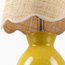 Contract furniture - Scalloped Edge Accent Table Lamp - www.oroatrade.com