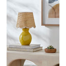 Contract furniture - Scalloped Edge Accent Table Lamp - www.oroatrade.com