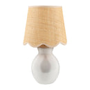Contract furniture - Scalloped Edge Accent Table Lamp - www.oroatrade.com