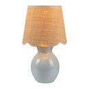 Contract furniture - Scalloped Edge Accent Table Lamp - www.oroatrade.com