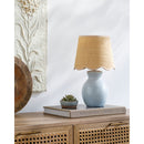 Contract furniture - Scalloped Edge Accent Table Lamp - www.oroatrade.com
