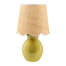 Contract furniture - Scalloped Edge Accent Table Lamp - www.oroatrade.com
