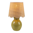Contract furniture - Scalloped Edge Accent Table Lamp - www.oroatrade.com