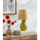 Contract furniture - Scalloped Edge Accent Table Lamp - www.oroatrade.com