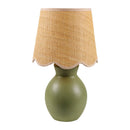 Contract furniture - Scalloped Edge Accent Table Lamp - www.oroatrade.com